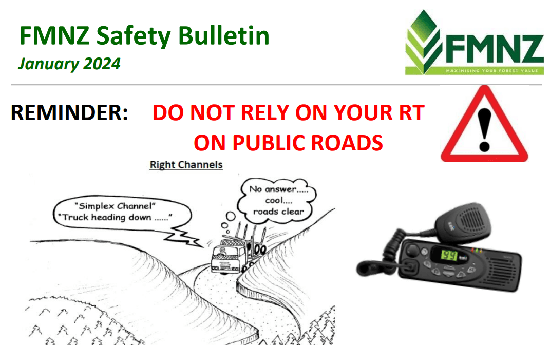 Image of a safety alert